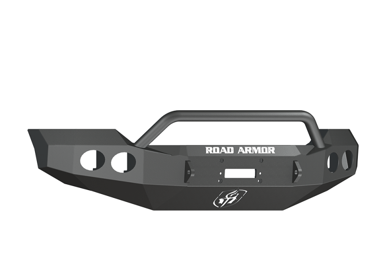 Road Armor 11-16 Ford F-250 Stealth Front Winch Bumper w/Pre-Runner Guard - Tex Blk 61104B 61104B Photo - Primary