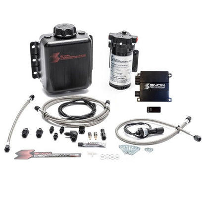 Snow Performance Stg 2 Boost Cooler Prog. Engine Mount Water Injection Kit (SS Braid Line & 4AN) SNO-20010-BRD SNO-20010-BRD Photo - Primary