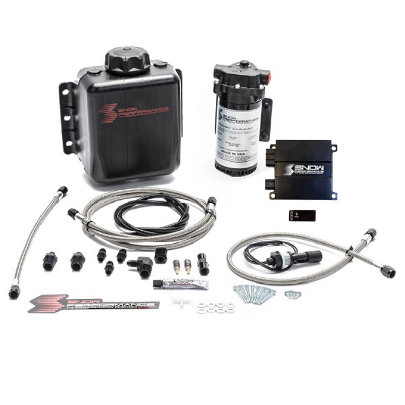 Snow Performance Stg 2 Boost Cooler Prog. Engine Mount Water Injection Kit (SS Braid Line & 4AN) SNO-20010-BRD SNO-20010-BRD Photo - Primary
