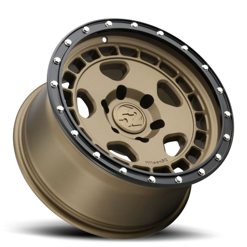fifteen52 Turbomac Hd Block Bronze (Matte Bronze/Satin Black Ring/Steel Hardware) Wheel 17x8.5 0 6x139.7 THDBB-178569-00 Photo - Primary