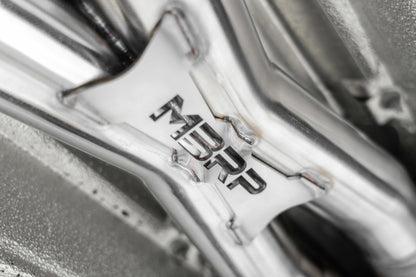MBRP 12-21 Ferrari 812SF/812GTS/F12 6.3L/ 6.5L 3in Resonator Delete X-Pipe - T304 S3900304 S3900304 Photo - Close Up