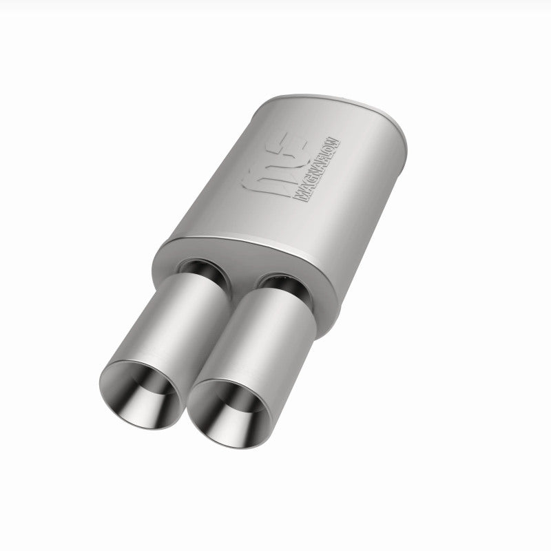 MagnaFlow 5" X 8" Oval Center/Dual Performance Muffler With Tip 14816 360 Degree Image Set