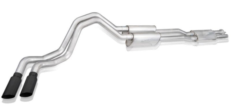 Stainless Works 20-21 Ford F-250/F-350 7.3L 304SS Legend Catback w/ 4in Matte Black Tips FT220CBL-B FT220CBL-B User 1
