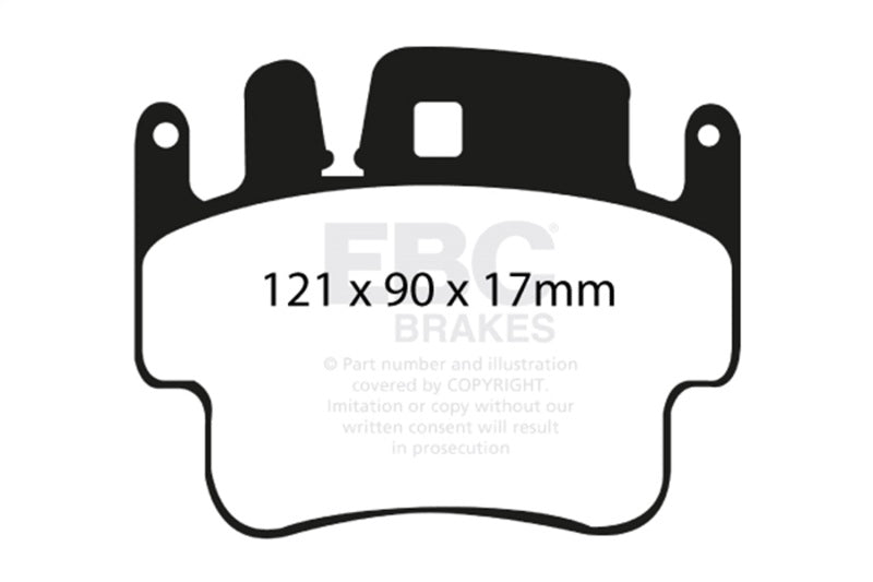 EBC Disc Brake Pad Set DP31514C Photo - Primary