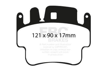 EBC Disc Brake Pad Set DP31514C Photo - Primary