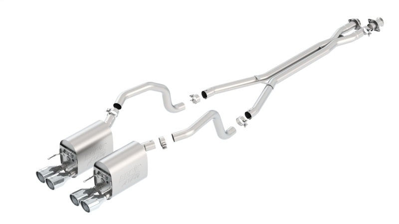 Borla 09-11 Chevrolet Corvette 6.2L V8 Aggressive ATAK Catback Exhaust 140414 140414 Photo - Primary