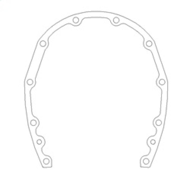 Cometic Timing Cover Gasket Material Rubber Coated Thickness: .020in C5533-020 Photo - Primary