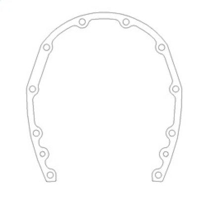 Cometic Timing Cover Gasket Material Rubber Coated Thickness: .020in C5533-020 Photo - Primary