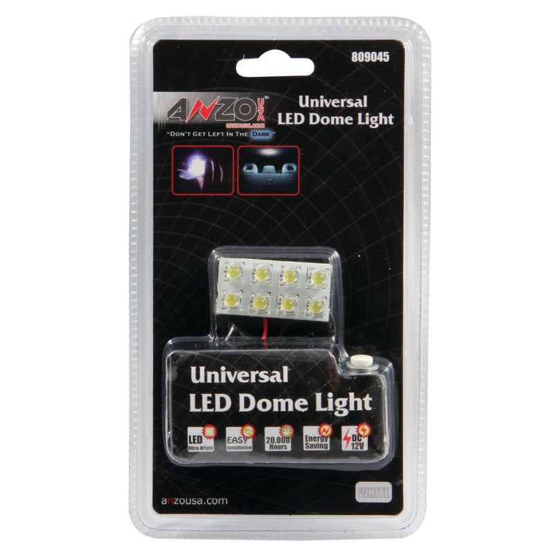 ANZO LED Dome Light Universal LED Dome Light - 8 LED Universal 1.5in x .75in 809045 809045 Photo - Primary