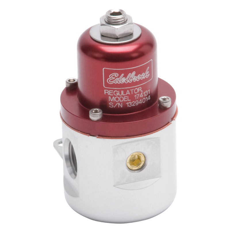 Edelbrock Fuel Pressure Regulator, Carbureted, 160 Gph, 5-10 Psi, 3/8" In/out 174131 Photo - Primary