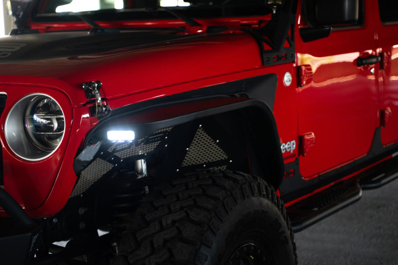 DV8 Offroad 20-23 Jeep Gladiator JT Slim Fender Flares FDGL-07 FDGL-07 Photo - Unmounted