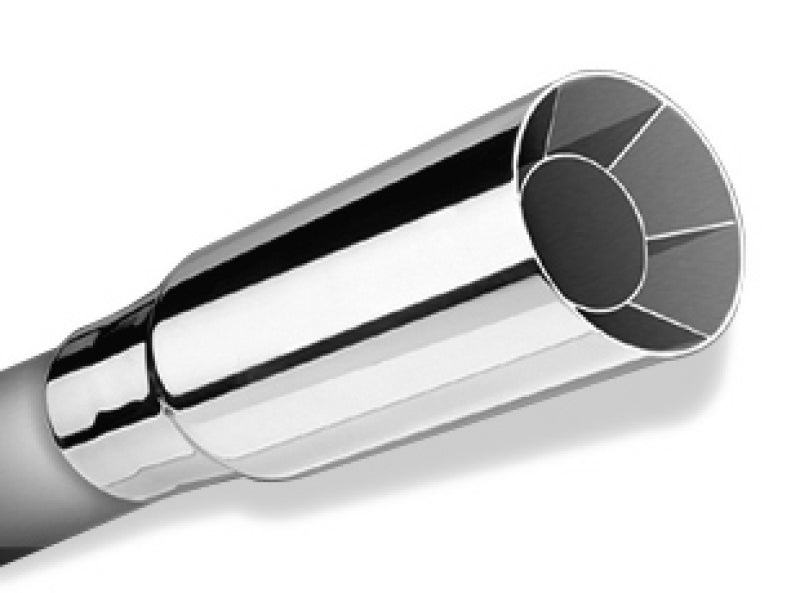 Borla Universal Polished Tip Single Round Intercooled (inlet 2 1/2in. Outlet 2 1/2in)  *NO Returns* 20104 20104 Photo - Primary