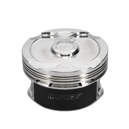 Manley 2018+ Ford Coyote 5.0L DOHC -6cc Dish 3.700in Bore 10:1 CR Platinum Extreme Duty Piston Set 595738CE-8 595738CE-8 User 3