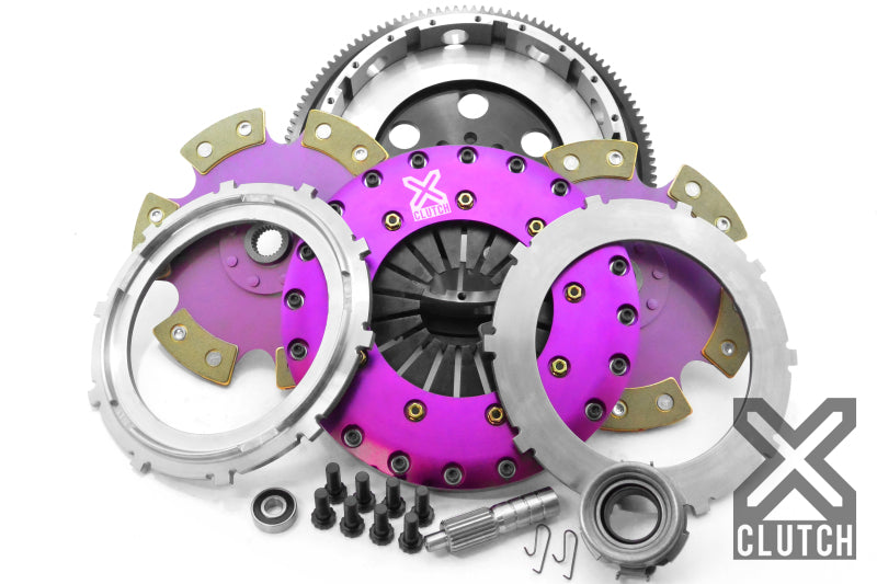 XCLUTCH XCL Clutch - 9in Twin Solid Ceramic Drivetrain Clutch Kits - Multi main image