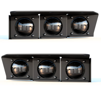 ORACLE Lighting 21-22 Ford Bronco Triple LED Fog Light Kit for Steel Bumper - White 5890-001 5890-001 Photo - out of package