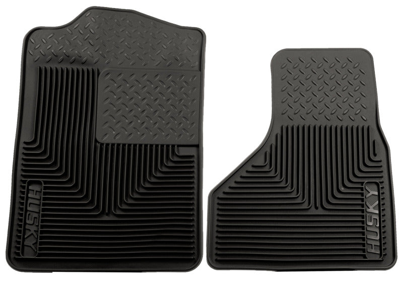 Husky Liners 08-10 Ford F-250/F-350/F-450 SuperDuty Heavy Duty Black Front Floor 51201 Photo - Primary