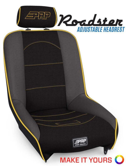 PRP Seats PRP Roadster Low Back Suspension Seat A150112 A150112 Photo - Close Up