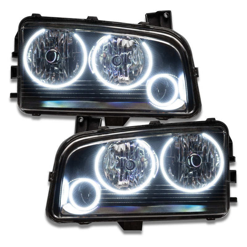 ORACLE Lighting Oracle 05-10 Dodge Charger SMD HL (Non-HID) - Triple Halo - White 8197-001 8197-001 Photo - Primary