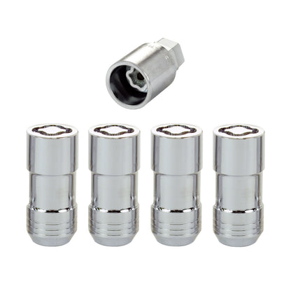 McGard Wheel Lock Nut Set - 4pk. (Cone Seat) M14X1.5 / 21mm & 22mm Dual Hex / 1.965in. L - Chrome 24210 24210 Photo - Primary