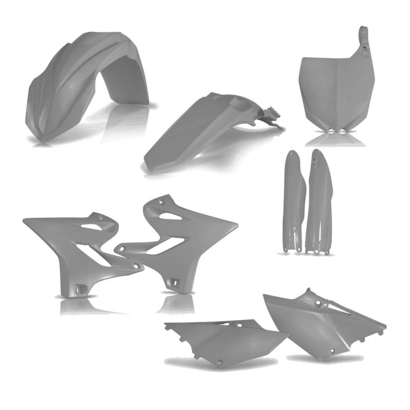 Acerbis 15-21 Yamaha YZ125/250/ 20-22 YZ125X/ 16-22 YZ250X Full Plastic Kit - Gray 2402960011 2402960011 Photo - Primary