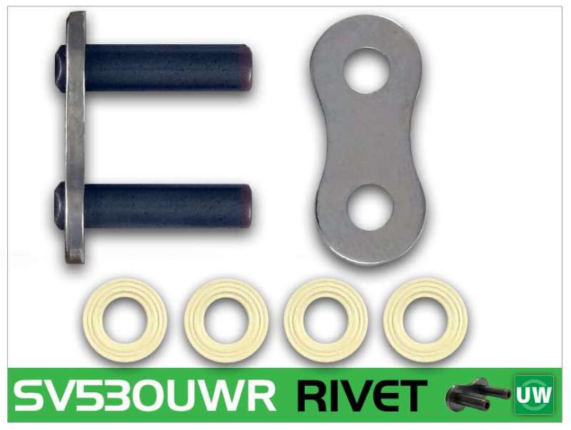 RK Chain SV530UWR-RIVET - Silver SV530UWR-RL SV530UWR-RL User 1