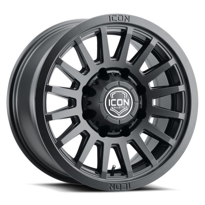 ICON Recon SLX 18x9 8x180 BP 12mm Offset 5.5in BS 124.2mm Hub Bore Satin Black Wheel 3618908955SB 3618908955SB Photo - Primary