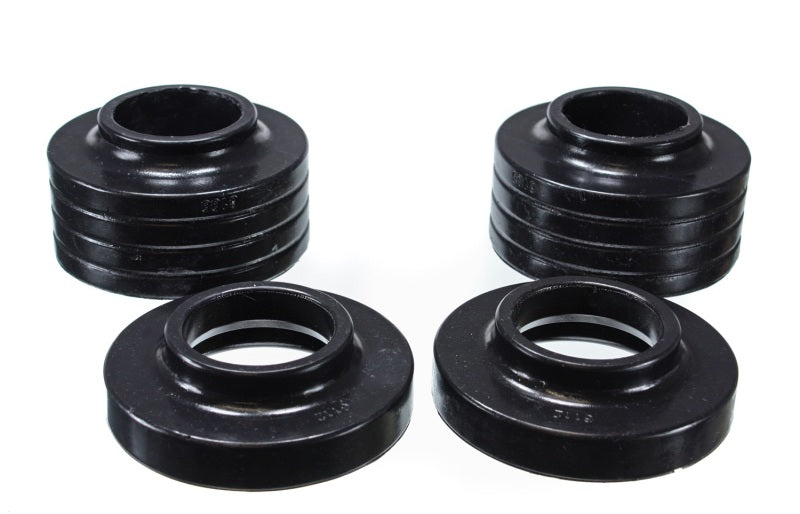 Energy Suspension Coil Spring Isolator Set Black Jeep Wrangler Unlimited 1987-2006 2.6102G Photo - Primary
