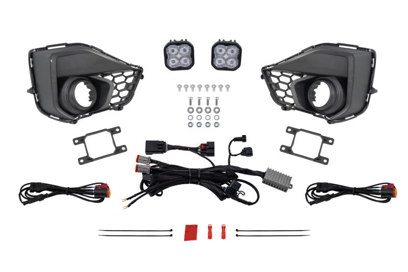 Diode Dynamics 2030 Ford Mustang GT SS3 Add-On Fog Lamp Kit White Max DD7974 DD7974 Photo - Primary