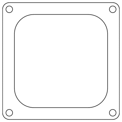 Cometic Gasket Cometic Holley 4500 Dominator Carb Gaskets .060in Fiber - Open Plenum - 10 Pack CP15238 CP15238 Photo - Primary