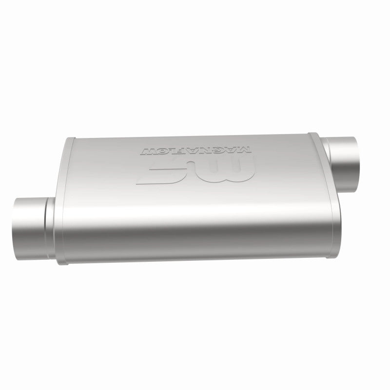 Magnaflow Muffler Mag 3in 409SS 14X4X9 3 O/O 11239 11239 360 Degree Image Set