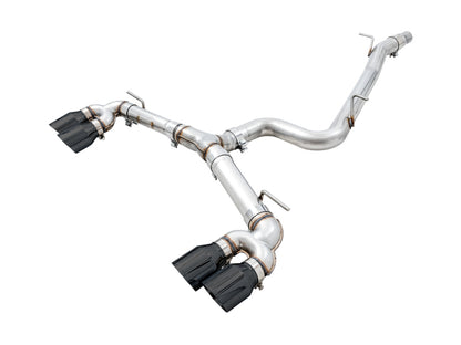 AWE Tuning 15-17 Volkswagen Golf R MK7 Track Edition Exhaust - Diamond Black Tips (102mm) 3015-43140 3015-43140 Photo - Primary