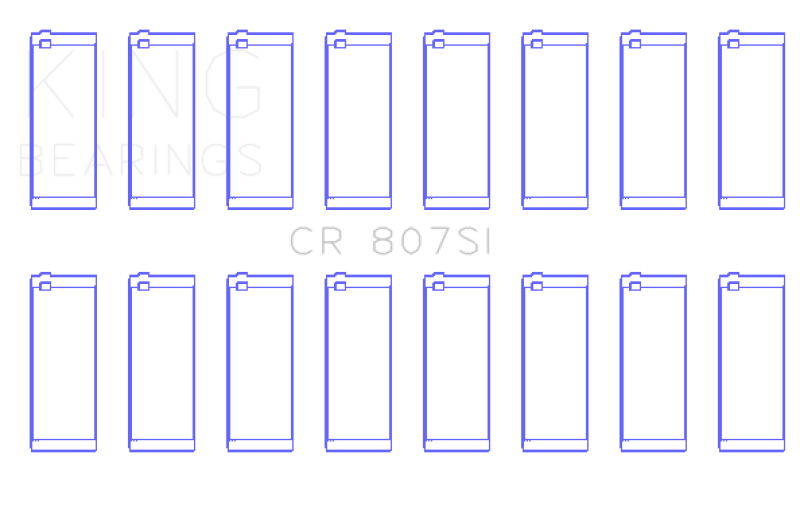 King Engine Bearings KING Rod Bearings Engine Components Bearings main image