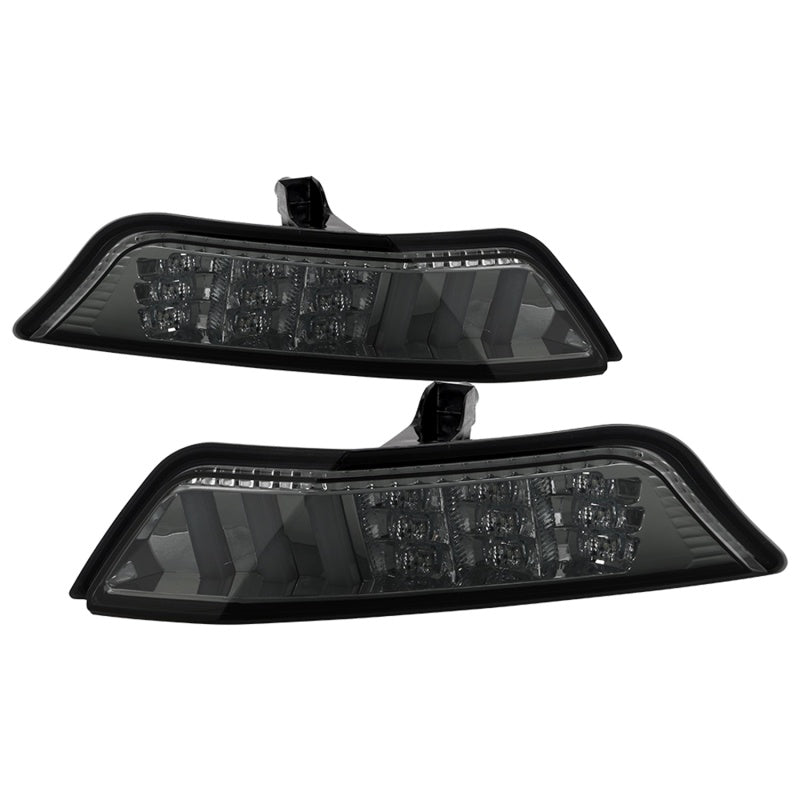 Spyder 15-16 Ford Mustang LED DRL - Smoke (CBL-YD-FM15-LED-SM) 5082527 5082527 Photo - Primary