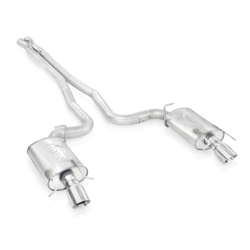 Stainless Works 2009-15 Cadillac CTS-V Sedan 3in Catback System X-Pipe Chambered Mufflers 4in Tips CTSV9CBHDR CTSV9CBHDR Photo - Primary
