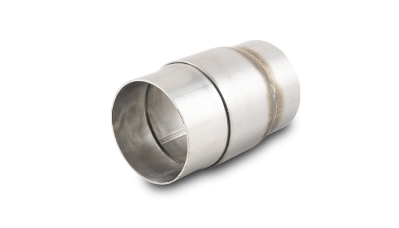 Vibrant SS Slip Joint Adapter for 3in OD Tubing (2 Piece Assembly) Welded 13294 13294 Photo - Primary
