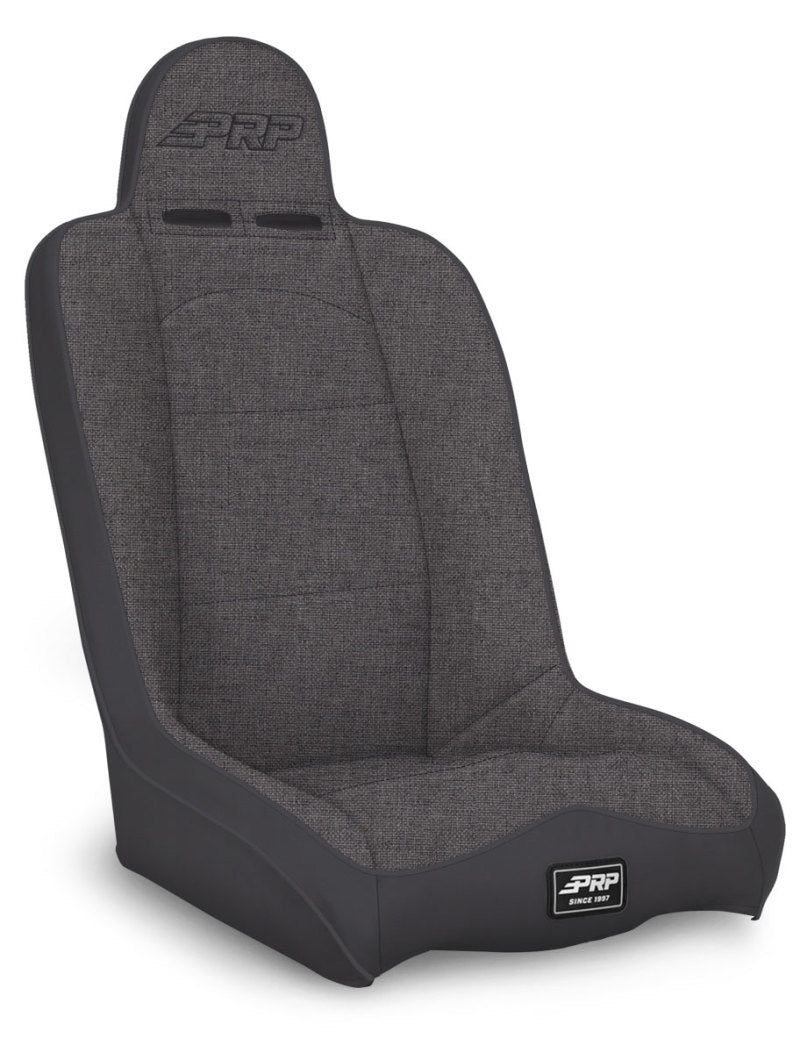 PRP Seats PRP Daily Driver High Back Suspension Seat (Two Neck Slots) - All Grey A140110-54 A140110-54 Photo - Primary