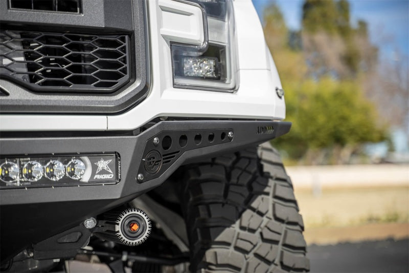 Addictive Desert Designs 17-20 Ford F-150 Raptor Rock Fighter Frame Cut Front Bumper F114922770103 F114922770103 Photo - Mounted