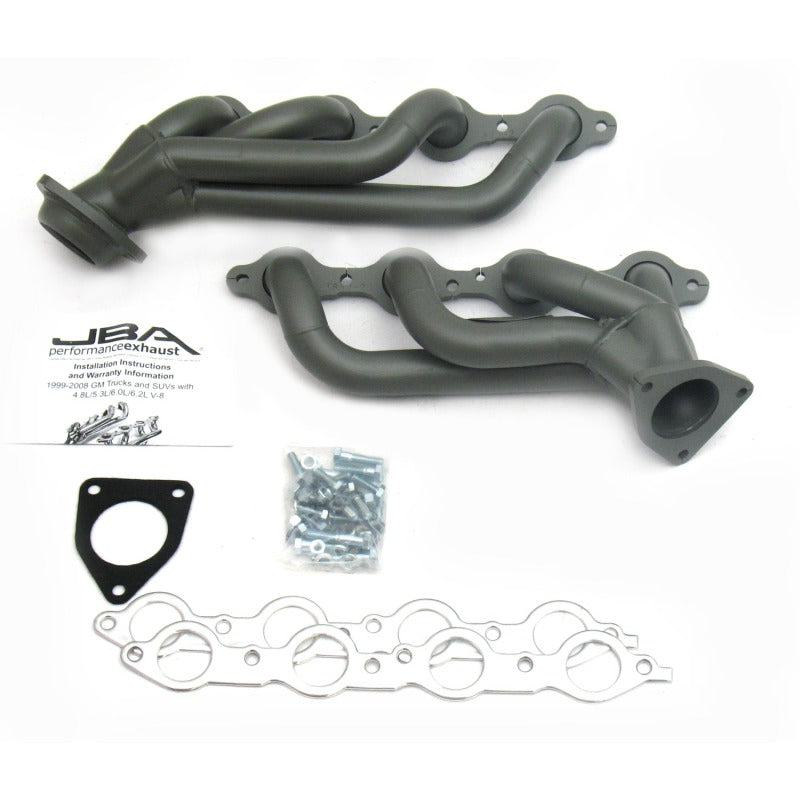 JBA 02-13 GM Truck 4.8L/5.3L LS Ti Ctd Cat4Ward Header 1850S-2JT 1850S-2JT Photo - Primary