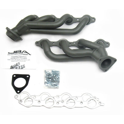 JBA 02-13 GM Truck 4.8L/5.3L LS Ti Ctd Cat4Ward Header 1850S-2JT 1850S-2JT Photo - Primary