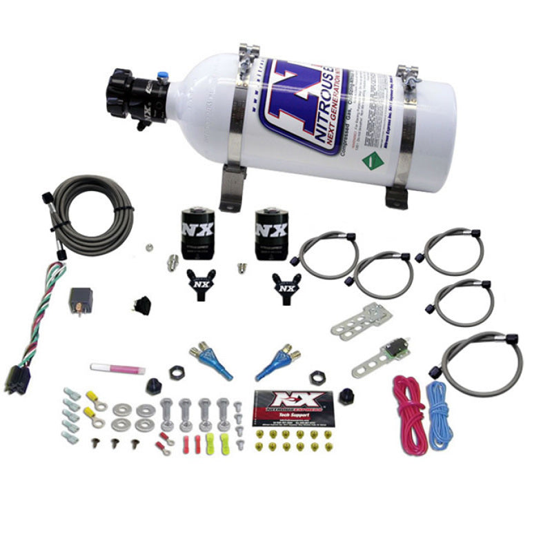 Nitrous Express BMW EFI All Dual Nozzle Nitrous Kit (50-300 HP) w/5lb Bottle 20816-05 20816-05 Photo - Primary