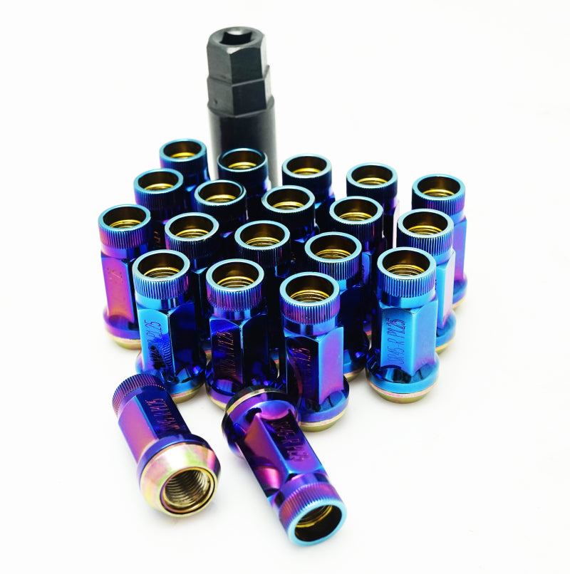 Wheel Mate Muteki SR45R Lug Nut Kit 12x1.5 - Burned Blue 32936UN 32936UN Photo - Primary