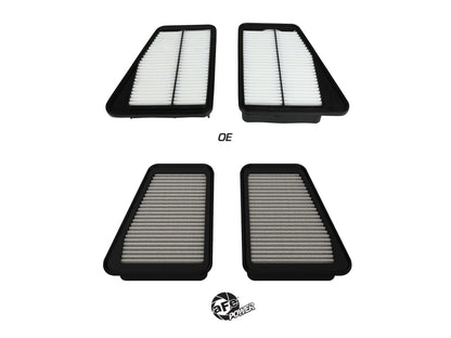 aFe 18-21 Kia Stinger V6-3.3L (tt) Magnum FLOW OE Replacement Air Filter w/ Pro DRY S Media 31-10317 31-10317 Photo - Unmounted