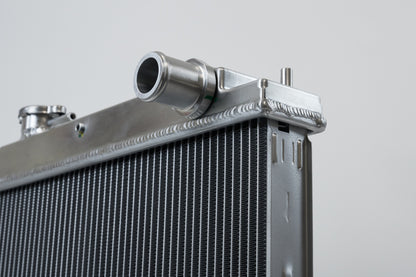 CSF Nissan R33 Skyline GT-R/GTS Full Billet Aluminum High-Performance Radiator 7219 7219 Photo - Close Up