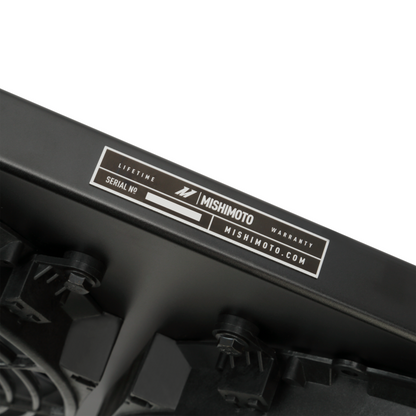 Mishimoto Subaru BRZ / Scion FR-S / Toyota GT86 Plug-N-Play Black Aluminum Fan S MMFS-BRZ-13PBK Photo - Close Up
