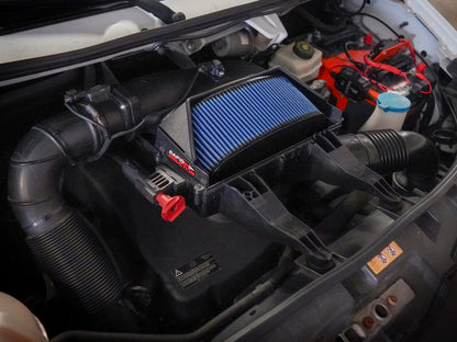 aFe Rapid Induction Pro 5R Cold Air Intake System 14-17 Mercedes-Benz Sprinter 2500/3500 L4-2.1L 52-10017R 52-10017R Photo - Mounted