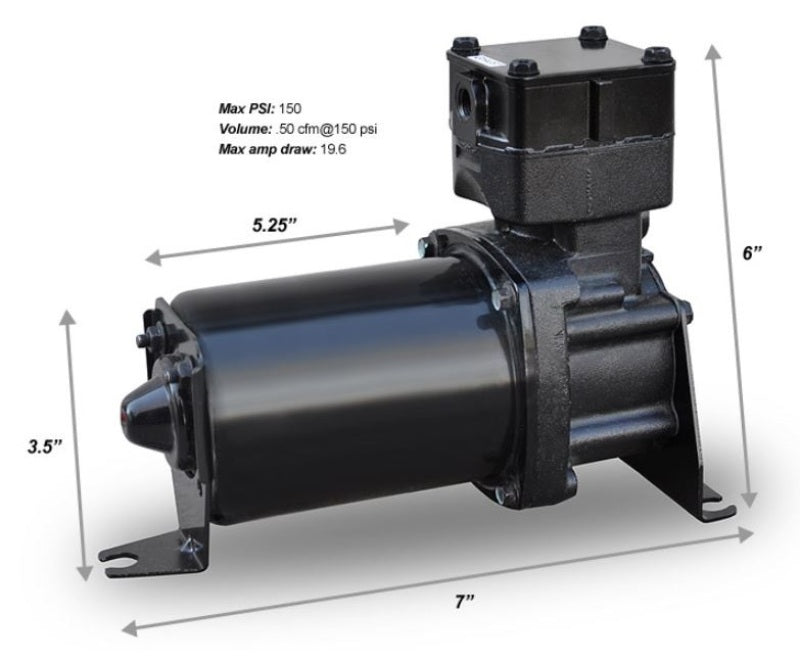Ridetech Air Compressor 309 Model Thomas 31920002 31920002 User 1