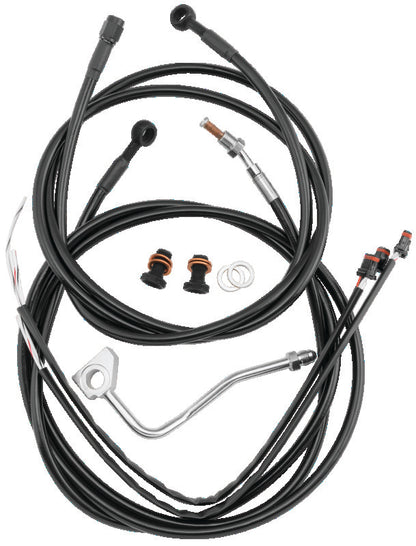Burly Brand Control Kit 15in Bagger Bar - Black B30-1281 B30-1281 User 3
