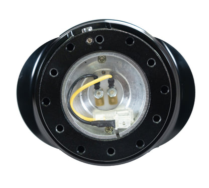 NRG Quick Release Kit - Black Body / Shinny Black Oval Ring SRK-220BK Photo - Primary