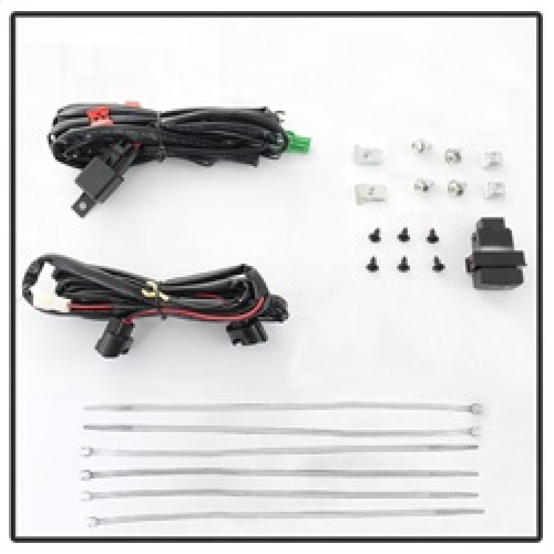 Spyder 05-16 Nissan Frontier Metal Chrome Bumper ONLY OEM Fog Lights w/Switch - Clear (FL-NF05-M-C) 5084972 5084972 Photo - Unmounted