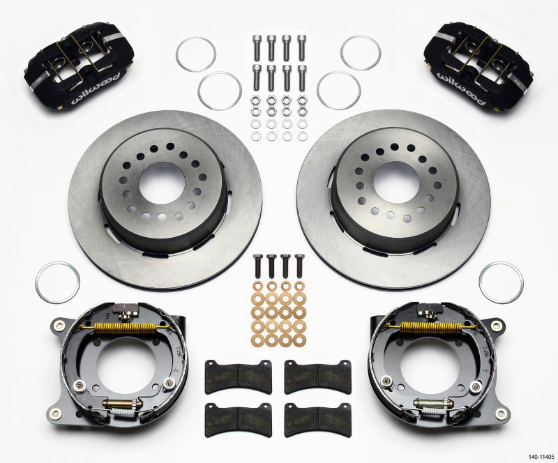 Wilwood Dynapro Low-Profile 11.00in P-Brake Kit 55-57 Chevy 2.34in Offset 140-11405 140-11405 Photo - Primary